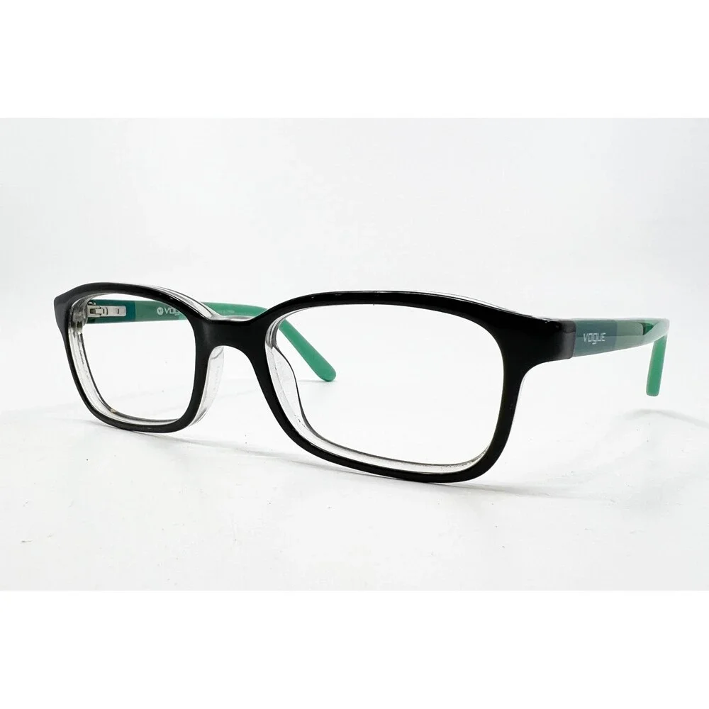 Vogue Eyeglasses Kids Black Green VO 5070 W827 Rectangular 46-16-125